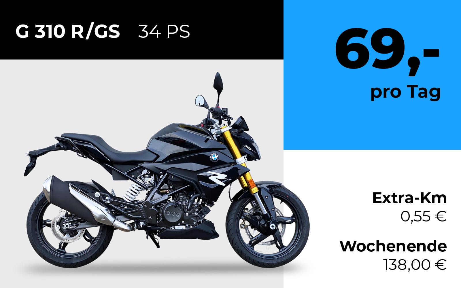 G 310 R / GS Motorrad