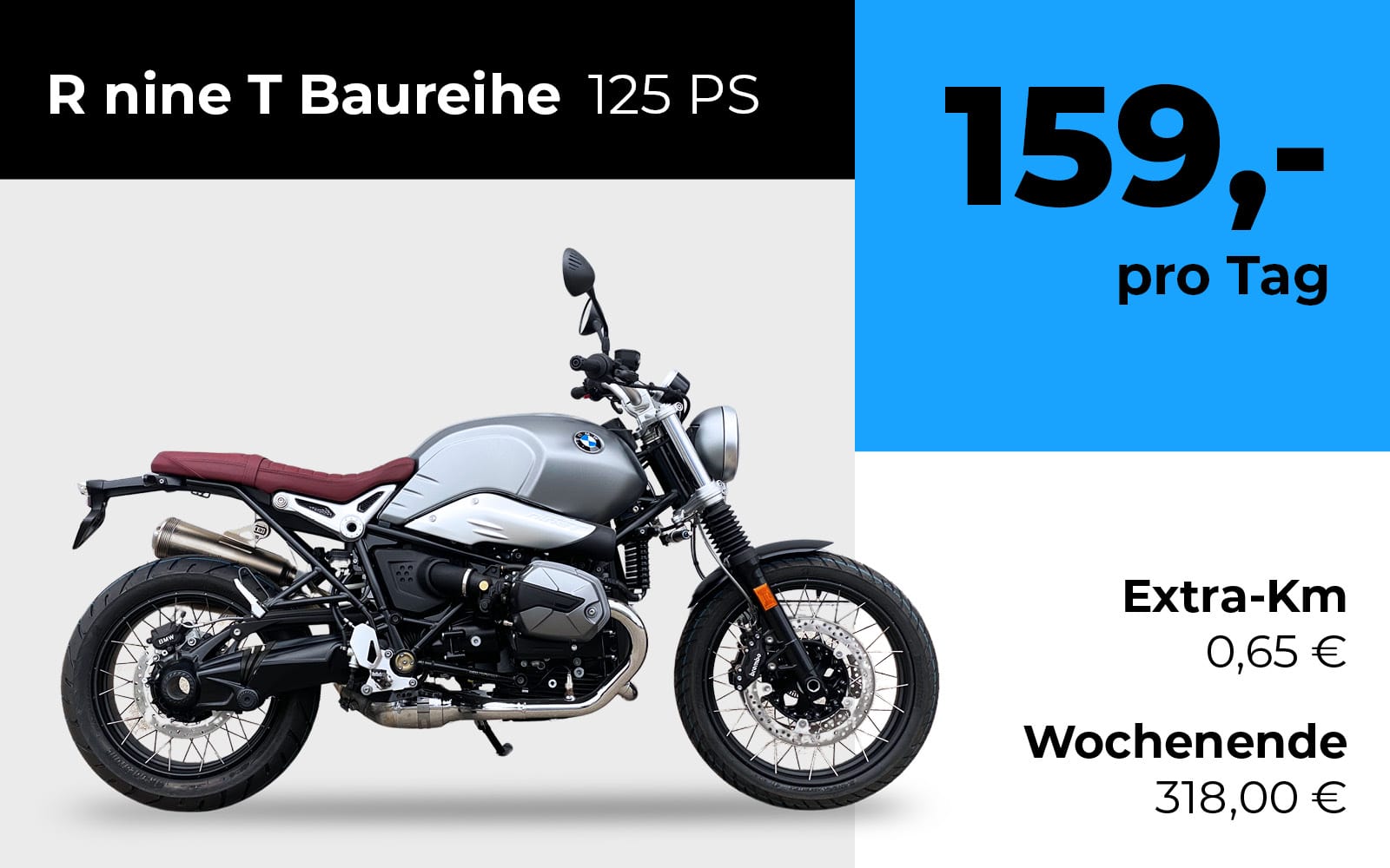 R nine T Baureihe Motorrad